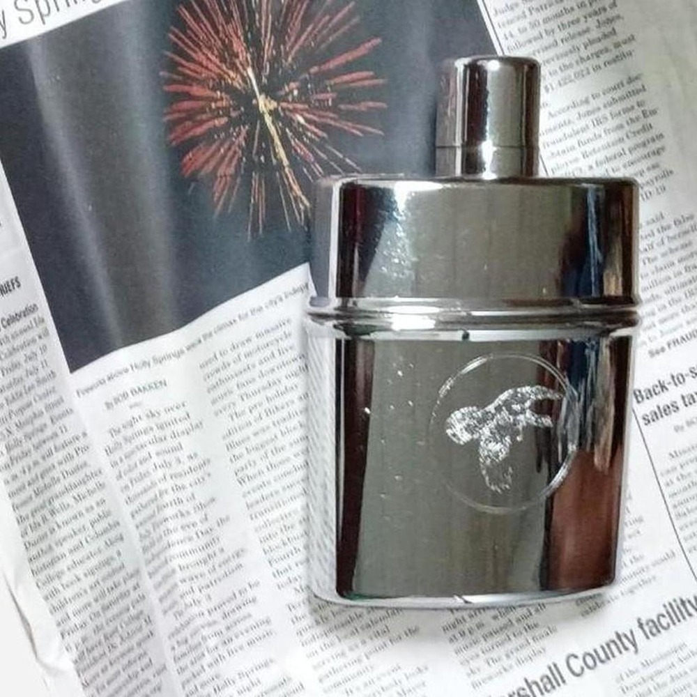 Vintage Wild Turkey flask.